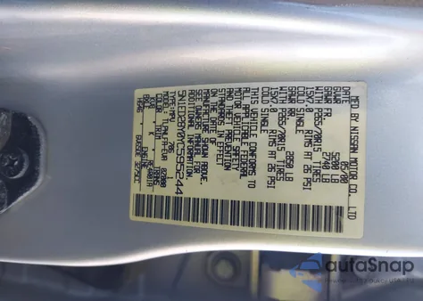 2000 Nissan Xterra Se/Xe z USA, uszkodzony, nr VIN 5N1ED28Y0YC595244